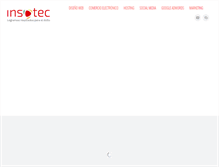 Tablet Screenshot of insotec.com.pe